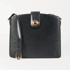 Louis Vuitton Black Epi Capucines